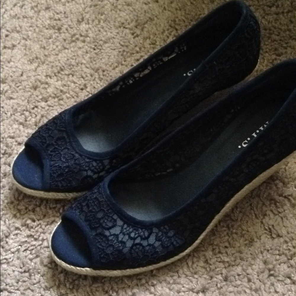 Blue wedges